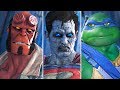 INJUSTICE 2 Super Ataques Especiales | Todos Los Personajes DLC Incluidos Hellboy, Tortugas Ninja