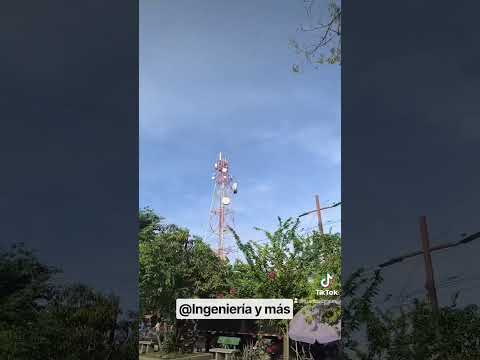 Torre de telefónica 🗼 municipio de Majagual - Sucre... Síguenos en Tik Tok