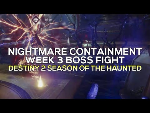 Nightmare Containment - Week 3 Boss Fight (Nightmare of Navota) [Destiny 2]