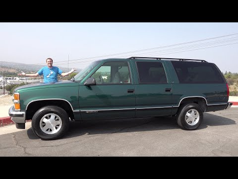 The 1996 Chevy Suburban Was a Family Car Icon of the 1990s