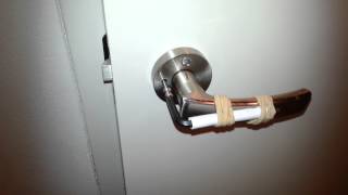 How to lock room door from outside (and open it after)