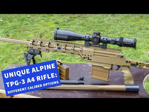 Unique test. Unique Alpine TPG-1. Unique Alpine TPG-3 a4. Альпина винтовка. Ballista снайперская винтовка.