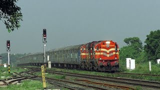 preview picture of video 'Stunning Southern Diesel Locomotives Blazing in Vibrant Gujarat'