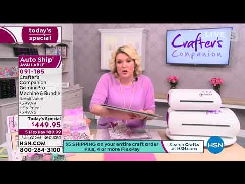 HSN | Crafter's Companion 01.19.2021 - 08 AM