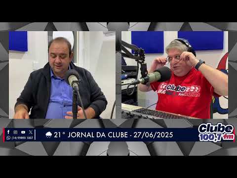 Jornal da Clube - 27/06/25 -  Edição da Manhã