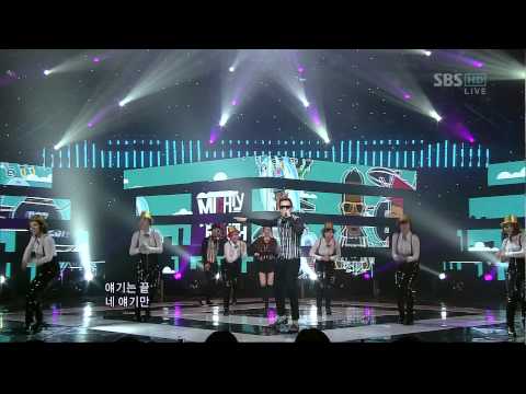 031311 HD_ SBS인기가요 (Mighty mouth [Tok tok] feat.Soya).mpg