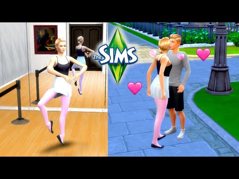 Teen Goldie Weekend Morning Routine in Sims - Ballet Class & New Boyfriend? Titi Plus