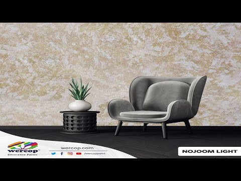 Wercop NOJOOM LIGHT Decorative Paint Application Video