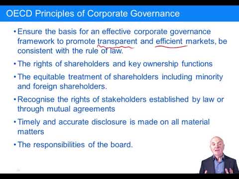 Corporate governance - CIMA P3