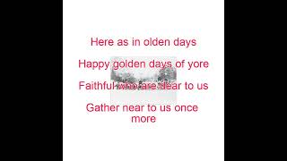 Bright Eyes - Have Yourself A Merry Little Christmas (lyrics on screen)