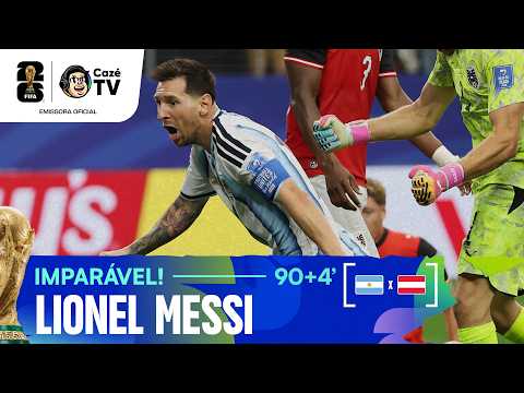 ELE É INACREDITÁVEL! LIONEL MESSI MARCA SEU QUINTO GOL EM DOIS JOGOS NA COPA DO MUNDO 2026