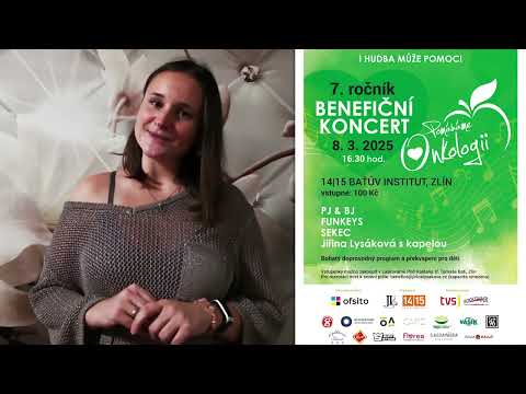Jiřina Lysáková - Spot TVS - Pozvánka na 7. ročník "I hudba může pomoci" 2025
