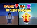 (Noob To Pro) Rank F To Z IN JUST 5 HOURS! | The Hunt Event | Shindo Life