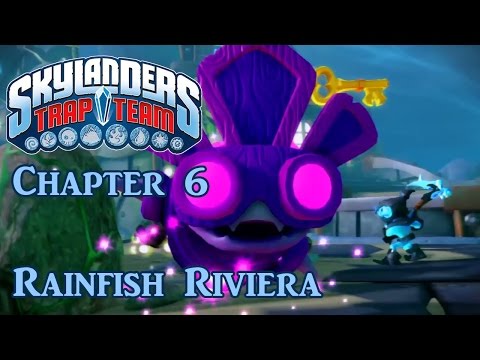 Skylanders Trap Team - Part 6: Chapter 6: Rainfish Riviera! (All Villains Trapped!)