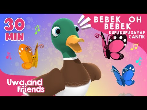 Bebek Oh Bebek, Kupu Kupu Sayap Cantik, dan Lagu Lainnya - 30 Menit Lagu Anak Indonesia