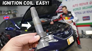 HYUNDAI SONATA IGNITION COIL REPLACEMENT REMOVAL