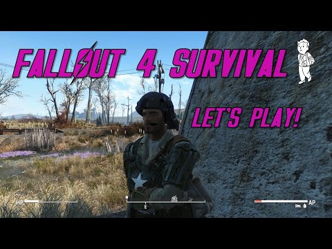 Fallout 4 Survival let's Play Ep1. The Adventures of Duval, Gentleman Raider. Miami Misadventures.