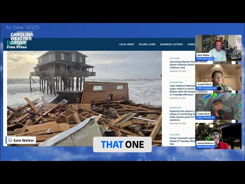 Outer Banks Homes Collapse: Update from Buxton, NC