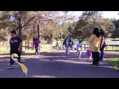 National Walk to School Day at Lac Courte Oreilles