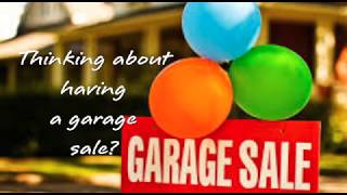 Garage Sale Signs Regs 2017