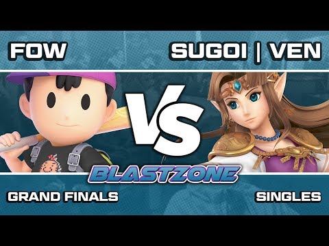 PSG Blastzone: Fow (Ness) vs Sugoi | Ven (Zelda) - Grand Finals
