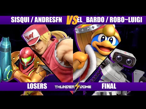 SISQUI / ANDRESFN VS EL_BARDO / ROBO~LUIGI - LOSERS FINAL   -  THUNDERDOME 6