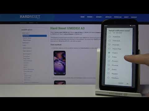 Umidigi A3 Default Notification Tones