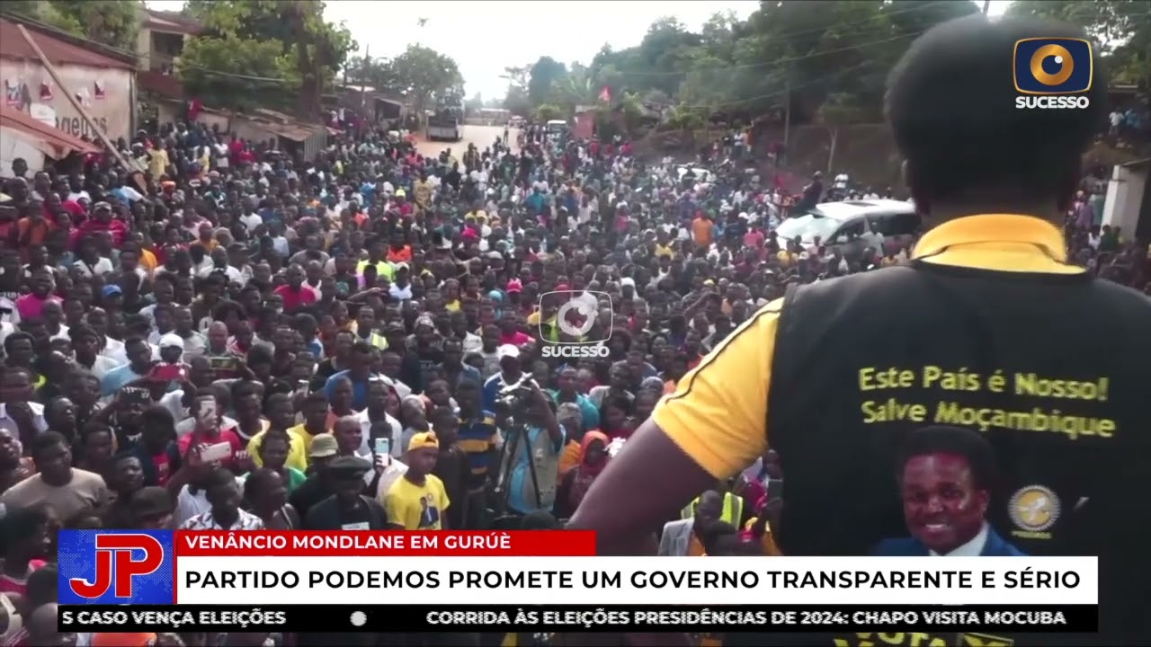 VENÂNCIO MONDLANE PROMETE GOVERNO TRANSPARENTE E SÉRIO