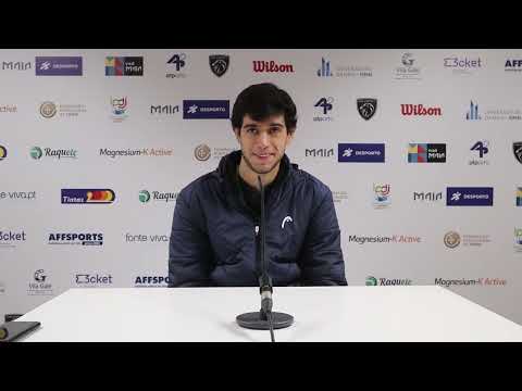 Conferência de Imprensa de Nuno Borges (SF) — Maia Open 2022