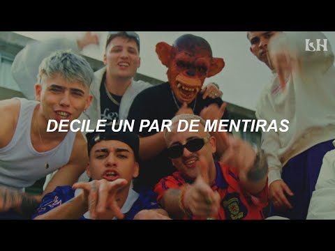 Luck Ra, Ezequiel Llanos, Salastkbron, Roze & The La Planta - "MENTIRAS REMIX 2" (Letra)