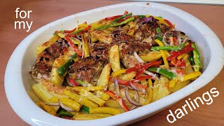 Chicken & Potato Casserole | Special Festive Season Meal For My Darlings | Flo Chinyere