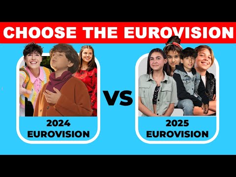 Choose The Song Junior Eurovision Song Contest 2025-2024 | Esc Music Quiz Challenge