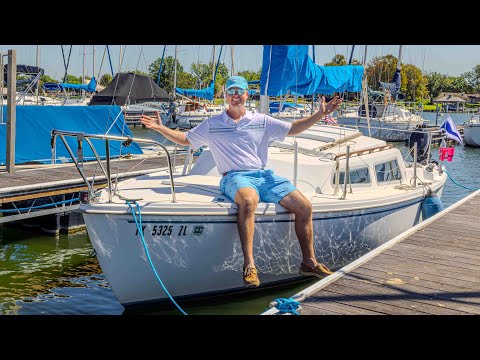 How to Sail a small Sailboat by Yourself | Catalina 22