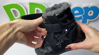 D.D.Step черевики W068-52745BM Black LED