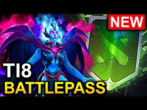 TI8 BATTLE PASS - The International 2018 - NEW IMMORTALS,TAUNTS,COURIERS ( DOTA 2 COMPENDIUM 2018 )