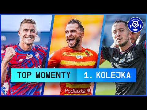TOP MOMENTY 1. kolejki | Ekstraklasa | 2022/23 [Komentarz]
