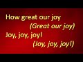 How Great our Joy