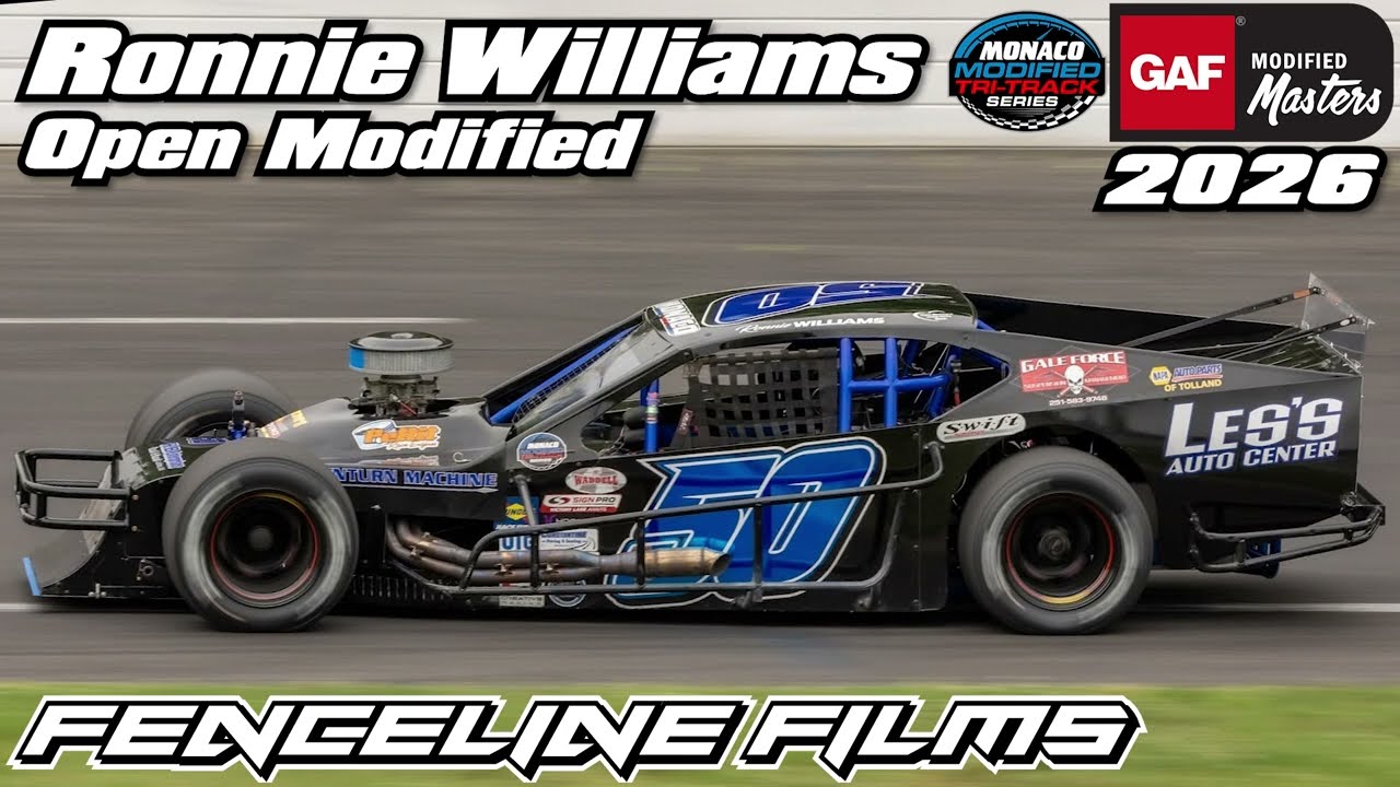 Ronnie Williams at Stafford Modified Masters
