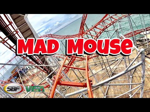 Mad Mouse (Clarence Pier) On Ride POV HD GoPro