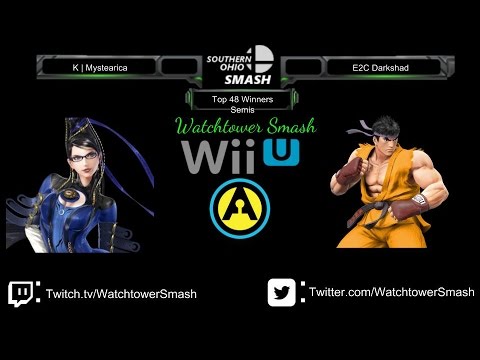 SOS Top 48 Winners Semis - K Mystearica (Bayonetta) Vs. E2C Darkshad (Ryu)