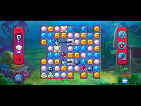 Fishdom Hard level 8501 no boosters フィッシュダム