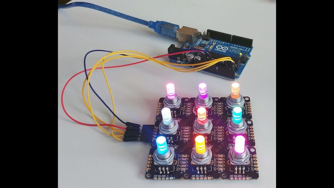 I2CEncoder V2 - Hackaday prize 2018 entry