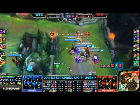 Bjergsen zed highlights [TSM vs Winterfox]