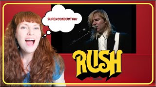 RUSH - Superconductor (live) 1990 - Presto Tour Redhead Reaction