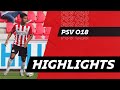 ZES GOALS in oefenduel PSV O18 ? | HIGHLIGHTS PSV O18 - Roda JC O21 (Friendly)