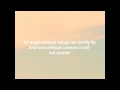 Vertical Horizon - Angel Without Wings (lyrics)