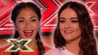 Emily Middlemas LIFTS the room with an acoustic twist on Stevie Wonder tune | The X Factor Auditions