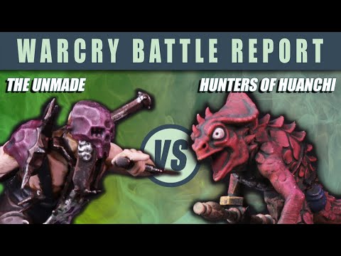 The Unmade vs. Hunters of Huanchi [Warcry Battle Report]