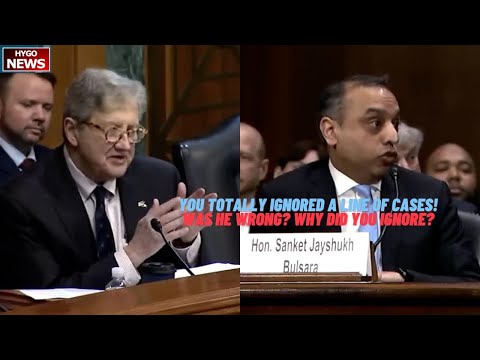 Kennedy: He said you totally ignored a line of cases! Was he wrong? why did you ignore?