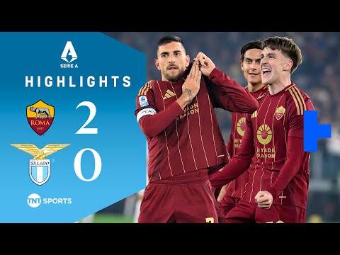 Ranieri's Roma Win Derby della Capitale 🔥 | Roma 2-0 Lazio | Serie A Highlights